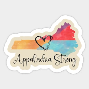Appalachia Strong - Hurricane Helene Disaster Sticker